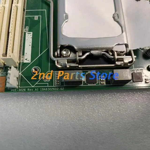Alt view image 3 of 3 - For Advantech PCE-3026 PCE-3026G2 Rev:A1 Semi-long Industrial Control Motherboard