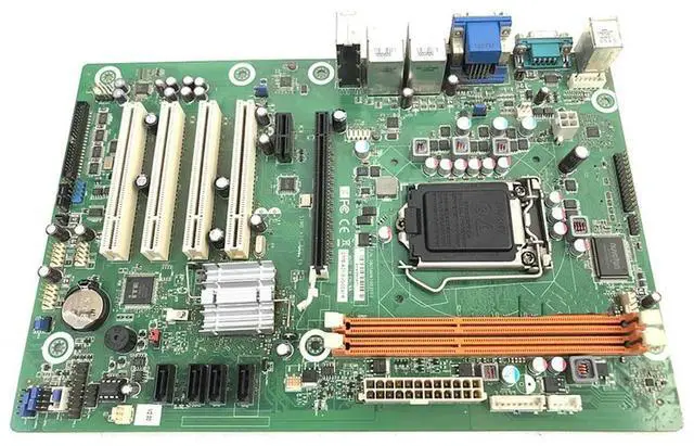 Alt view image 3 of 3 - SIMB-A21 REV .10 SIMB-A21-8VG00A1E Industrial Control Motherboard H61 Support I3/I5/I7