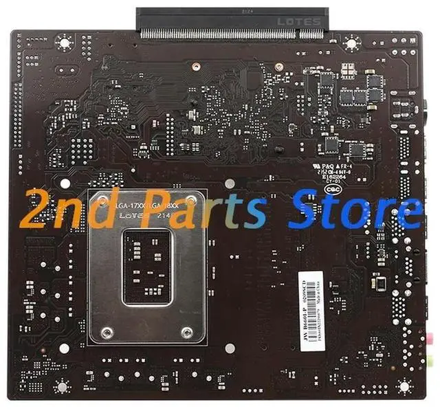 Alt view image 3 of 3 - All-in-One Motherboard B660i-P Flat plug Inclined Plug side Plug independent Video Card Mini Host Thin ITX