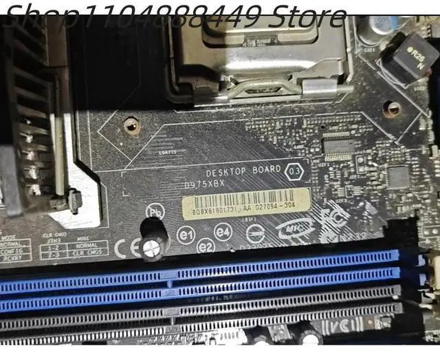 Alt view image 2 of 2 - D945PVS Industrial control motherboard