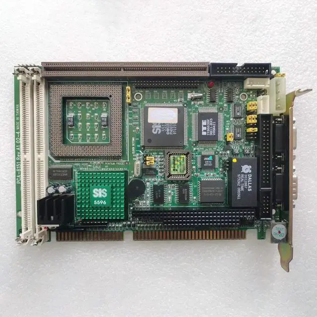 Alt view image 3 of 3 - Industrial Computer Motherboard Rev.A1 02-4 PCA-6151