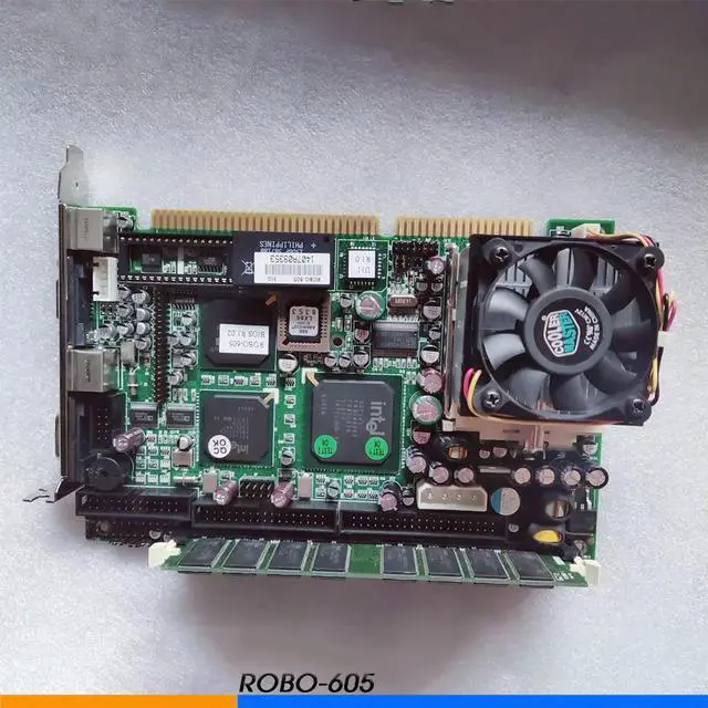 Alt view image 2 of 3 - Industrial Medical Equipment Motherboard ROBO-605 R1.02