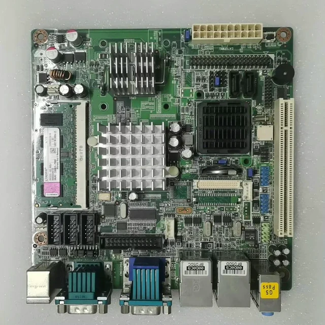 Alt view image 3 of 3 - AIMB-210 AIMB-210G2 REV.A1 AIMB-210G2-S6B1E/ S6A1E Industrial Control Motherboard