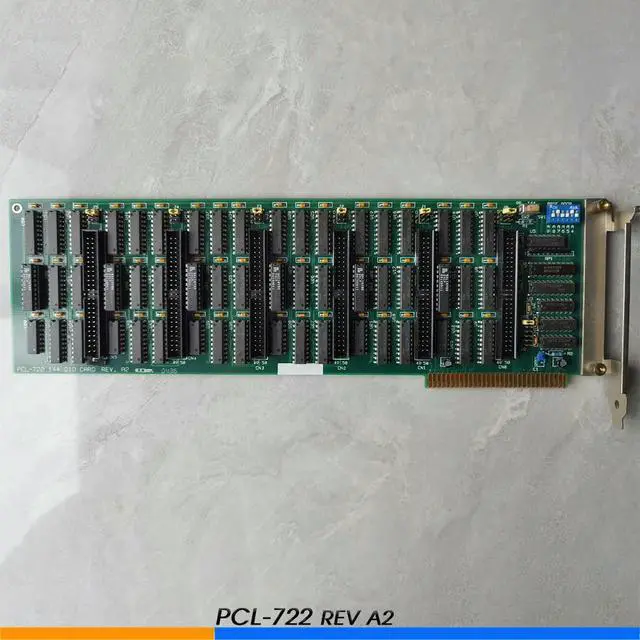 Alt view image 3 of 3 - Channel digital input/output card PCL-722 144 DIO CARD REV.A2