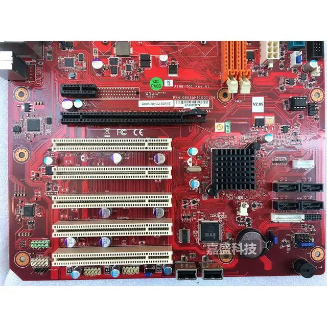 Alt view image 2 of 3 - Industrial Motherboard For ADVANTECH Dual Network Port AIMB-701 Rev.A1 AIMB-701G2 AIMB-701G2-00A1E