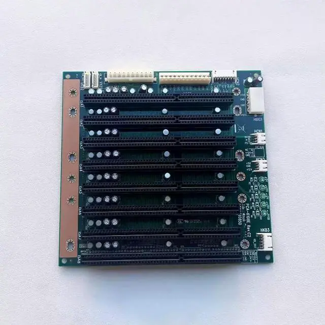 Alt view image 2 of 3 - PCA-6108E Rev.C2 Half-size SBC Industrial Backplane 8*ISA -