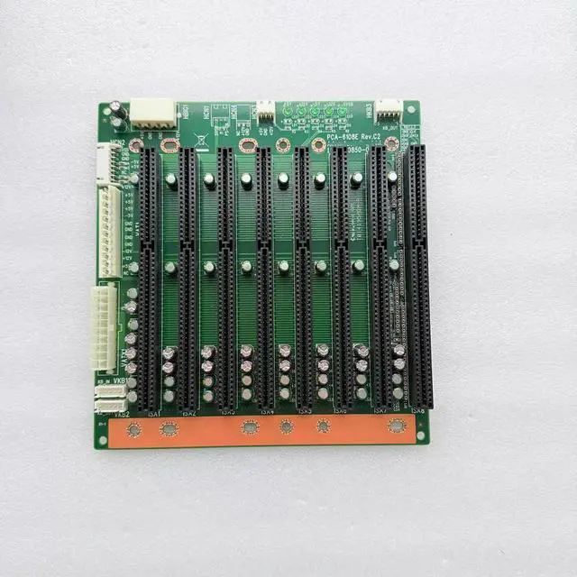Alt view image 3 of 3 - PCA-6108E Rev.C2 Half-size SBC Industrial Backplane 8*ISA -