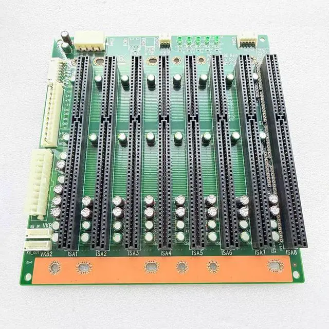 Main image of PCA-6108E Rev.C2 Half-size SBC Industrial Backplane 8*ISA -