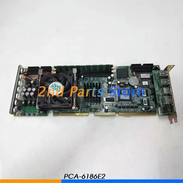 Alt view image 3 of 3 - RMHUNTIC Industrial Motherboard PCA-6186 Rev.A1 PCA-6186E2 Dual Network Port