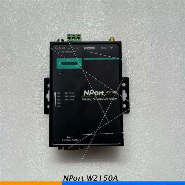 Alt view image 3 of 3 - NPort W2150A Networking Server 1-port RS-232/422/485