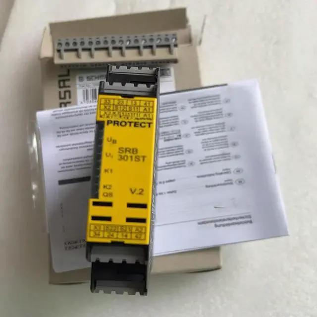Alt view image 3 of 3 - 103006151 For SCHMERSAL safety relay SRB301ST-24V (V.2) SRB301ST-24V REV.2