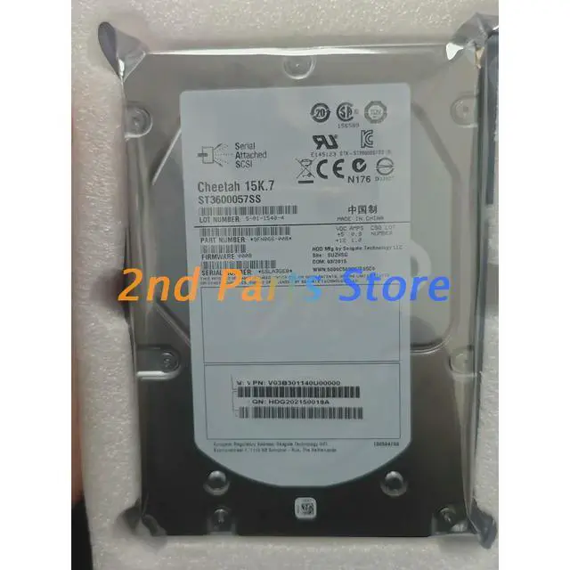 Alt view image 3 of 3 - 600GB 02358751 OS18500 18800 18800F 600G 15K SAS ST3600057SS