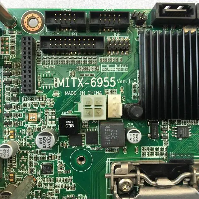 Alt view image 3 of 3 - Industrial Motherboard MITX-6955 1150 Haswell ITX DDR3 H81