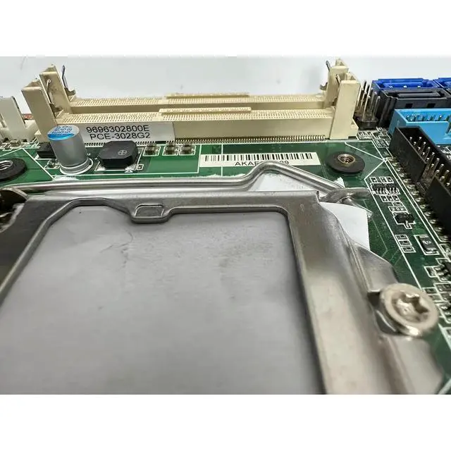 Alt view image 2 of 3 - PCE-3028 PCE-3028G2 REV.A1 Half-length Industrial Motherboard Dual Network Ports