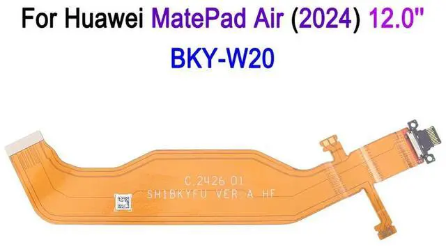 Alt view image 4 of 6 - BKY-W20 Charging Port Flex Cable For MatePad Air 2024 12.0'' Repair Replacement Part