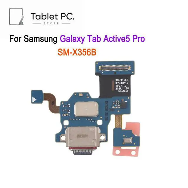 Alt view image 4 of 6 - SM-X356B Charging Port Board For Galaxy Tab Active5 Pro, SM-X356B Charging Board Flex Cable Replacement Part
