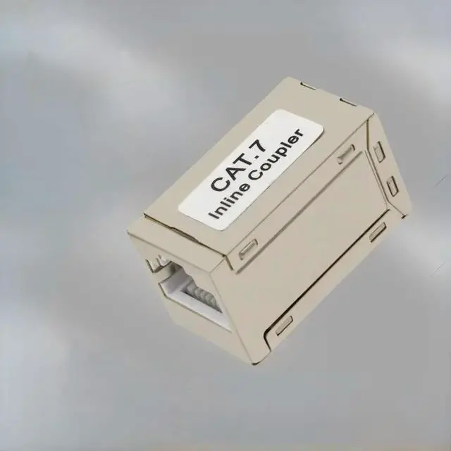 Alt view image 5 of 6 - RJ45 Coupler Ethernet Extender 10Gbps, Cat7 Ethernet Coupler Female to Female Connector for Cat7/ Cat6/ Cat5e Cabl