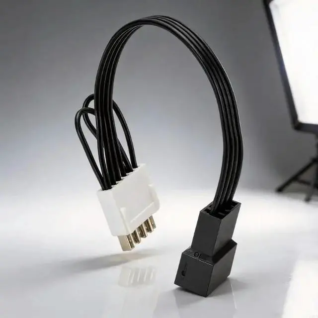 Alt view image 5 of 6 - 2025 Quick Connecting CPU Cooling Fan Extension Wire For Server Motherboards 20Cm