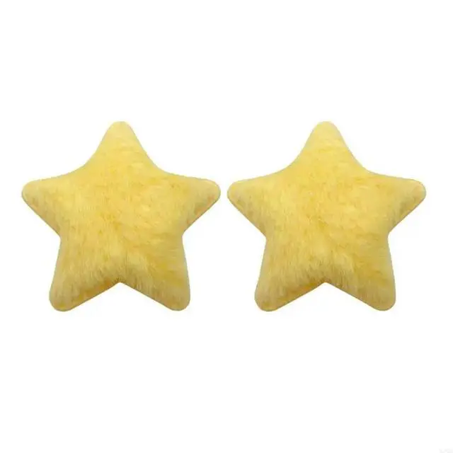 Alt view image 4 of 6 - Unique Plushes Star Earphone Accessory Yellow Decorative Headphone Piece