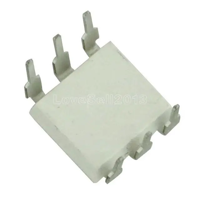Alt view image 5 of 6 - 10pcs/lot MOC3051 DIP-6 OPTOCOUPLER TRIAC-OUT In Stock