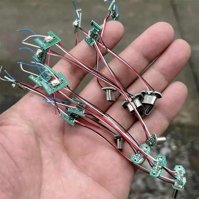 Alt view image 2 of 5 - diy electronic type-C socket board with wire switch