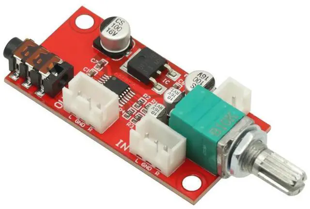 Alt view image 4 of 5 - MAX4410 Headphone Amplifier Board Headset Amplifier Mini Amp For Pre-amplifier Single Power 80mw*80mw