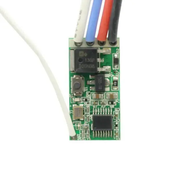Alt view image 4 of 6 - 3.6V-24V 433 Mhz 1CH RF Relay Receiver Universal Remote Control Switch Micro Module For Module Board
