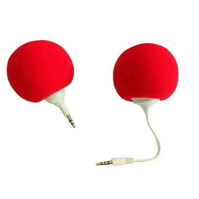 Alt view image 6 of 6 - Colorful Ball Speaker with 3.5mm Headphone Small Speaker