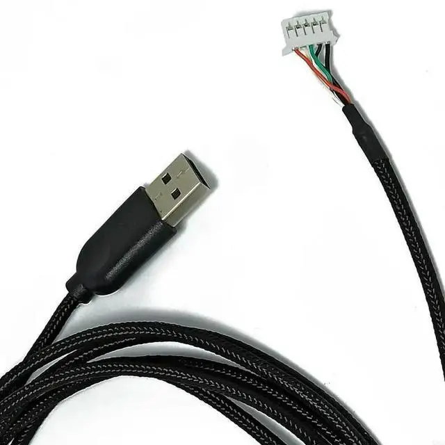 Alt view image 4 of 6 - 2M Mouse Cord Umbrella Rope String Braided Durable Mice Wire for G600
