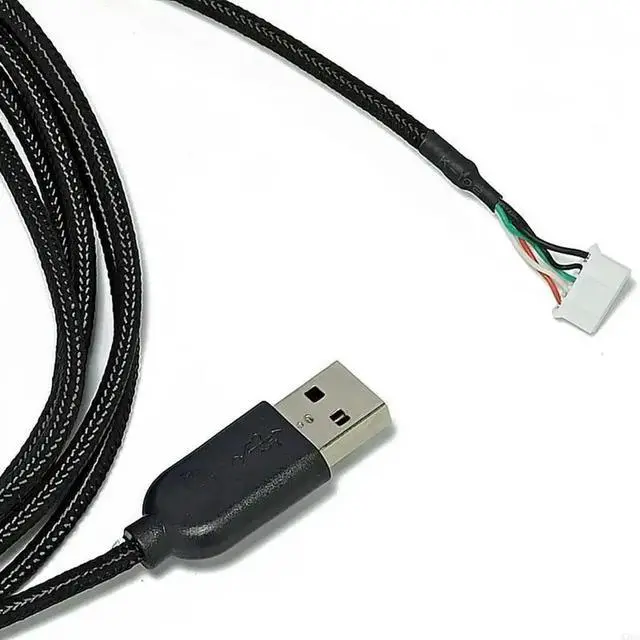 Alt view image 6 of 6 - 2M Mouse Cord Umbrella Rope String Braided Durable Mice Wire for G600