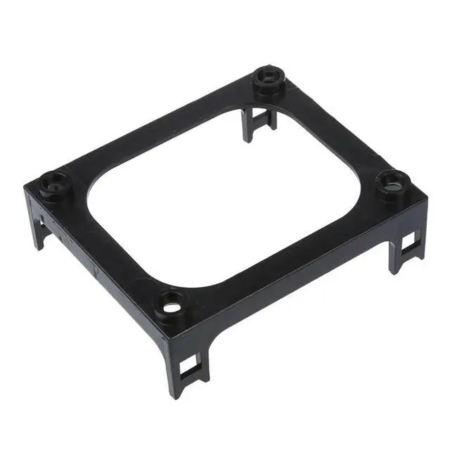 Alt view image 5 of 6 - Y95A-Black Plastic CPU Fan Mounting Bracket Base for Socket
