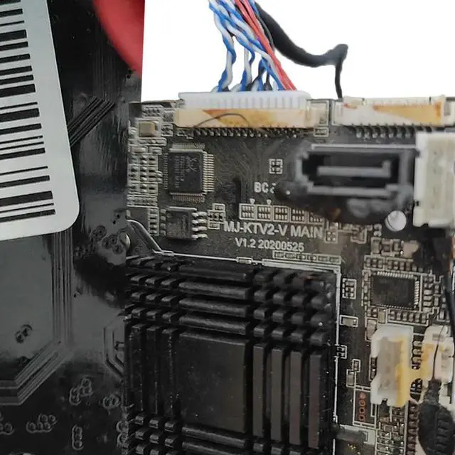 Alt view image 6 of 6 - LVDS cable MX1.25-16P to DF14-20P 1ch 8-bit for KTV LCD screen MJ-KTV2-V