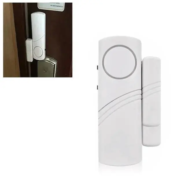 Alt view image 5 of 6 - Door Window Burglar Alarm with Magnetic Sensor Alarm Home Door Open Detectors Safety System Security Device