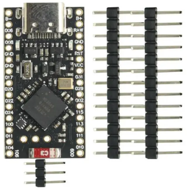 Alt view image 5 of 6 - 1Pcs NRF52840 Development Board For Nice Nano V2.0 Bluetooth Charging Management