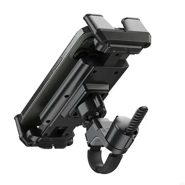 Alt view image 4 of 6 - Gym Friendly Tablet Bracket Rack Stand For Bike, Treadmills, Fitness Equipment, Indoor Cycling, Adjustable Viewing