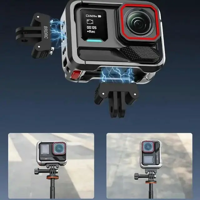 Alt view image 6 of 6 - 2025 Quick Release Plate Camera Quick Release Tripod Mount Quick Release Adapter