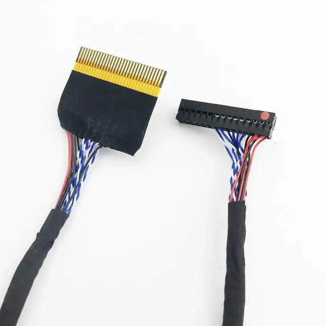 Alt view image 3 of 4 - NO.19 lvds cable for Chi Mei V216B1-L01 LTM185AT04 LVDS (1 ch, 8-bit) , 30 pins Connector