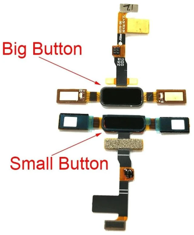 Alt view image 6 of 6 - Small Fingerprint Sensor Flex Cable for Nokia 8 / N8 TA-1012 TA-1004 TA-1052 (Small Version)