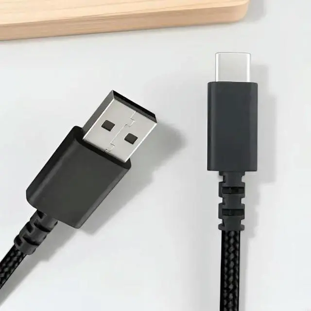 Alt view image 5 of 6 - USB Type C Charging Cable for Keyboard and Mouse Heavy Duty PVC 2Meter