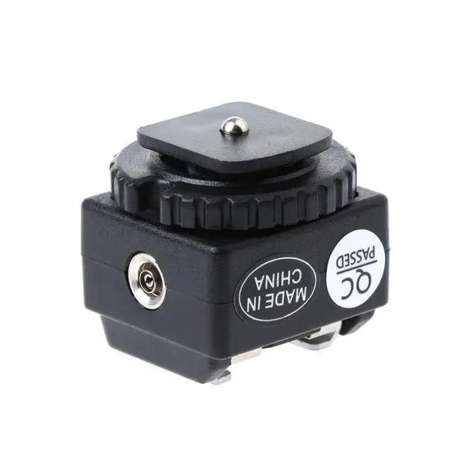 Alt view image 6 of 6 - 2025 C-N2 Hot Shoe Converter Adapter PC Sync Port For To Camera