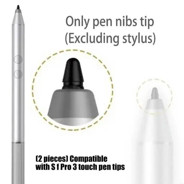 Alt view image 4 of 6 - Plastic Styluses Tip For 1MR94AA 2MY21AA/ 3 Pen Precise Drawing Control