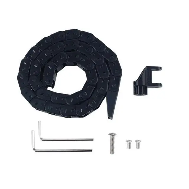 Alt view image 4 of 6 - 2025 Nylon Drag Chain Drag Cable Chain Assembly Openning Type Wire Chain