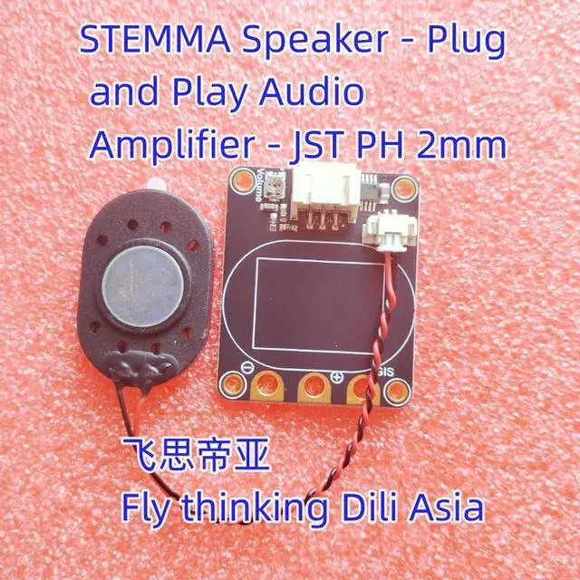 Alt view image 3 of 4 - 3885 STEMMA Speaker - Plug and Play Audio Amplifier - JST PH 2mm