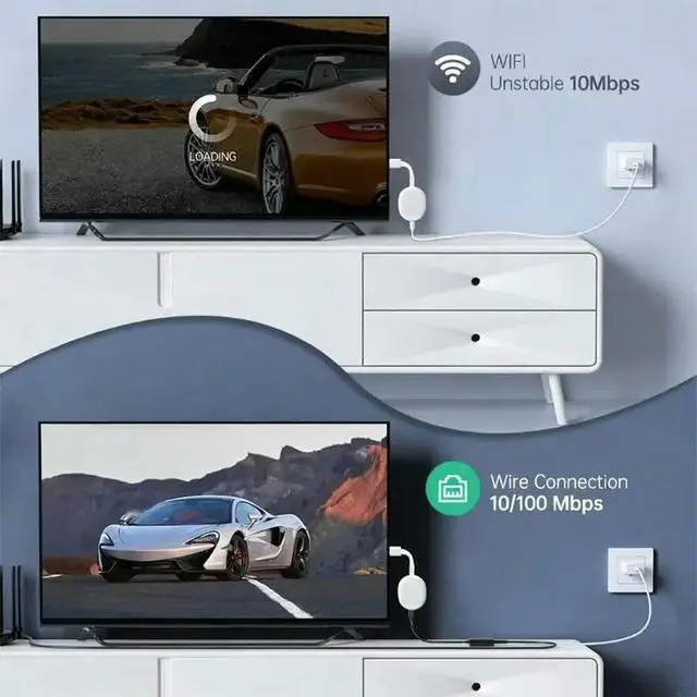 Alt view image 2 of 3 - 2025 Plugs Play USB C To RJ45 Converters Supports Simultaneous Charging And Networking