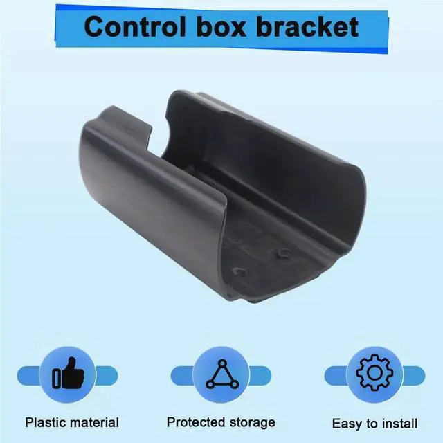 Alt view image 2 of 3 - Electric Vehicle Charger Control Box Holder EV Charging Plug Holder Wall-Box Holder Easy Install