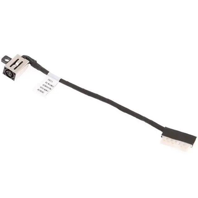 Alt view image 6 of 6 - DC In Power Jack W/Cable 4VP7C 04VP7C DC301016G00 5Pcs For Inspiron Vostro 15 3510 3400 3401 3500 3501
