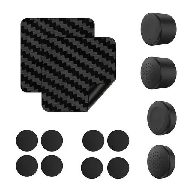 Alt view image 4 of 6 - For Steam Deck Touchpad Stickerswear Controller Button Thumbstick Caps + Touchpad +Back Button Silicone Covers