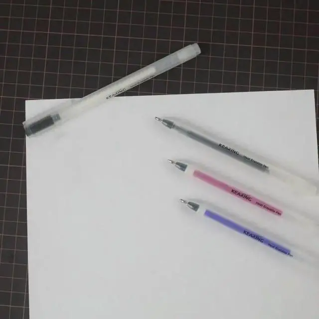 Alt view image 3 of 3 - Vanishing Heat Erasable Fabric Marking Pens High-Temperature Disappearing Pens