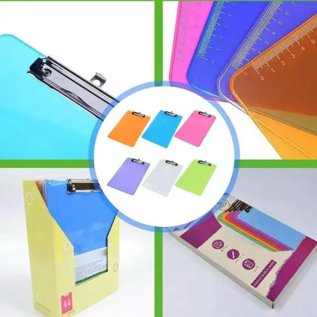 Alt view image 3 of 3 - Heavy Duties Writing Pad Clipboard Wide Clip For A4 Paper Sturdy Writing Board