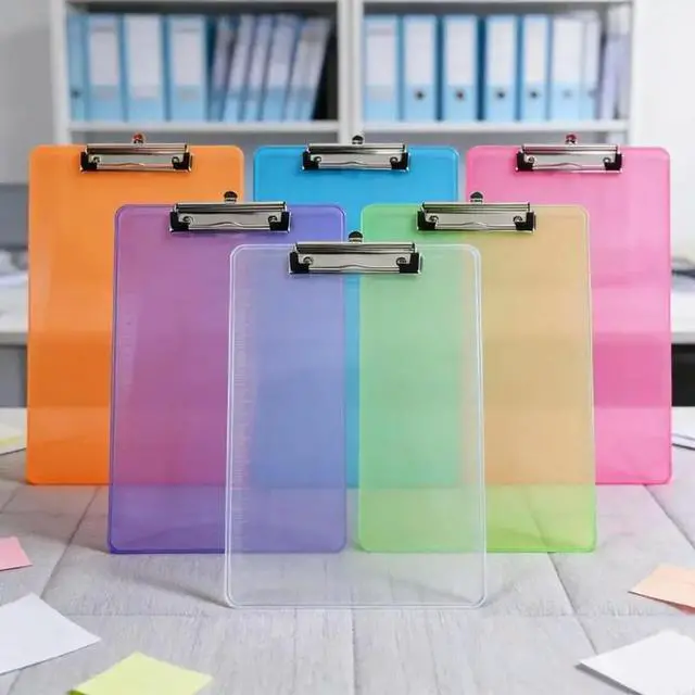 Alt view image 2 of 3 - Heavy Duties Writing Pad Clipboard Wide Clip For A4 Paper Sturdy Writing Board